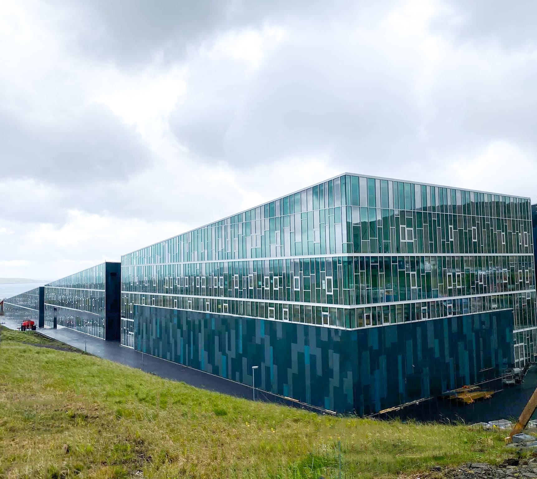 Byggematerialer til skole på Færøerne